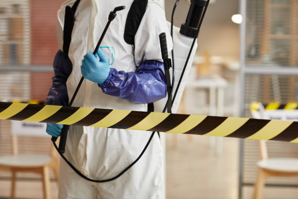 Professional Infectious Disease Decontamination technician working in Orleans, IN